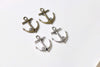 Supplies - Love Anchor Charms Nautical Pendant Connector