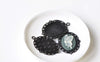 18x25mm Cabochon Pendant Tray Black Oval Base Settings Blanks Set of 10 A8396