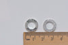 20 pcs of Antique Silver Round Believe Ring Charms 14mm A2233