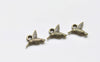 Charms - Antique Bronze 3D Hummingbird Bird Charms Set of 20 A8399