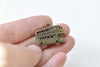Double Decker London Bus Charms Antique Bronze Finish 17x25mm Set of 20 A8403
