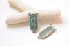 Religious Connectors Patina Green Bronze Catholic Charms Set of 20