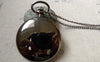 Pocket Watch - 1 PC Black Polish Pocket Watch A6402