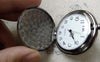 Pocket Watch - 1 PC Black Polish Pocket Watch A6402