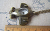 Pocket Watch - 1 PC Antique Bronze Airplane Pocket Watch A4612