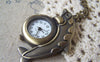 Pocket Watch - 1 PC of Antique Bronze Dolphin Pocket Watch A4619
