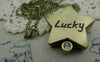 Pocket Watch - 1 PC of Antique Bronze Star Pocket Watch A6009