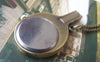 Pocket Watch - 1 PC of Antique Bronze Tennis Racket Pocket Watch A4614