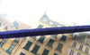 Cord - 10 meters Square Dark Blue Suede Faux Leather Ribbon Cords A709
