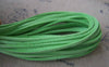 Cord - 10 meters Square Green Faux Leather Ribbon Cords A3984