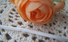 Cord - 10 meters Square White Faux Leather Ribbon Cords String A2479