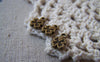 Accessories - 10 Pc Of Antique Bronze Tiny Ribbon Charms 6x9.5mm A5041
