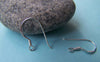 Accessories - 10 Pcs(5 Pairs) Of 925 Silver Fish Hook Earwire Findings 15x15mm A2987