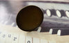 Accessories - 10 Pcs Antique Bronze Adjustable Round Ring Blank Shank Base With 25mm Bezel A6550
