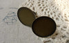 Accessories - 10 Pcs Antique Bronze Adjustable Round Ring Blank Shank Base With 25mm Bezel A6550