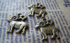 Ocean, Weather & Symbols - 10 pcs Antique Bronze Aries The Ram Constellation Charms 16mm A880