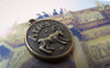 Ocean, Weather & Symbols - 10 pcs Antique Bronze Aries Ram Constellation Charms Pendants A1935
