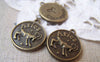Ocean, Weather & Symbols - 10 pcs Antique Bronze Aries Ram Constellation Charms Pendants A1935