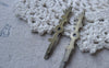 Hair Accessories - 10 pcs Antique Bronze Bobby Pin Hair Barrette Clips 45mm A7547