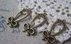 Holidays & Special Occassions - 10 pcs Antique Bronze Bowknot Bow Tie Connectors Charms A4863