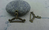 Accessories - 10 Pcs Antique Bronze Clothes Hanger Charms 16x23mm A1681