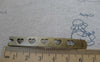 Accessories - 10 Pcs Antique Bronze Filigree Heart Bobby Pin Hair Clips 53mm A7527