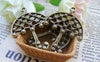 Accessories - 10 Pcs Antique Bronze Filigree Umbrella Pendants Charms 28x39mm A2050