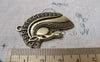Accessories - 10 Pcs Antique Bronze Horse Head Pendants Charms 25x40mm A6726