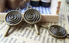 Accessories - 10 Pcs Antique Bronze Lollipop Sticky-pop Charms 14x23mm A1422