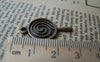 Accessories - 10 Pcs Antique Bronze Lollipop Sticky-pop Charms 14x23mm A1422