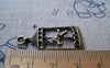 Accessories - 10 Pcs Antique Bronze Merry Go Round Carousel Charms 14x32mm A3429