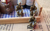 Accessories - 10 Pcs Antique Bronze Old-Fashioned Phonograph Gramophone Charms 9x14mm A1638