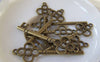 Accessories - 10 Pcs Antique Bronze Skeleton Key Pendant Charms Size 15x46mm A5426