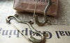 Brooches - 10 pcs Antique Bronze 3 Loops Bow Safety Pins Broochs A1764