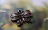 Accessories - 10 Pcs Antique Bronze Tiny Butterfly Charms 14x18mm A751