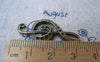 Accessories - 10 Pcs Antique Bronze Treble Clef Music Note Charms 15x33mm A1694