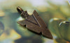 Accessories - 10 Pcs Antique Bronze Triangle Arrow Symbol Charms 16x31mm A1436