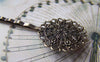 Accessories - 10 Pcs Antique Bronze Wavy Bobby Pin Hair Sticks Hair Clip Flower Edge 2x55mm A1921