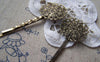 Accessories - 10 Pcs Antique Bronze Wavy Bobby Pin Hair Sticks Hair Clip Flower Edge 2x55mm A1921