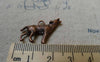 Accessories - 10 Pcs Antique Copper Wolf Howling Charms Pendants 20x26mm A5664