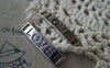 Accessories - 10 Pcs Antique Silver Bracelet Connector Charms 6x28mm A5335