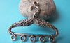Accessories - 10 Pcs Antique Silver Chandelier Clothes Hanger Charms 30x35mm A1677