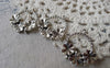 Accessories - 10 Pcs Antique Silver Filigree Lucky Flower Drop Chandelier Earring Pendant Charms 20x20mm A7271