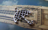 Accessories - 10 Pcs Antique Silver Filigree Umbrella Charms16x22mm A887