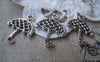 Accessories - 10 Pcs Antique Silver Filigree Umbrella Charms16x22mm A887