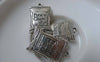 Accessories - 10 Pcs Antique Silver Junk Food Bag Chips Pendants Charms 16x25m A7853