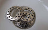 Accessories - 10 Pcs Antique Silver Mechanical Watch Movement Gear Charm 25mm A7334