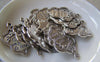 Accessories - 10 Pcs Antique Silver Metal Charms Pendants 20x30mm A2377