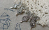 Accessories - 10 Pcs Antique Silver Pewter Butterfly Charms 23x28mm A6478