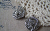 Accessories - 10 Pcs Antique Silver Roman Warrior Charms Pendant 19x23mm A5311